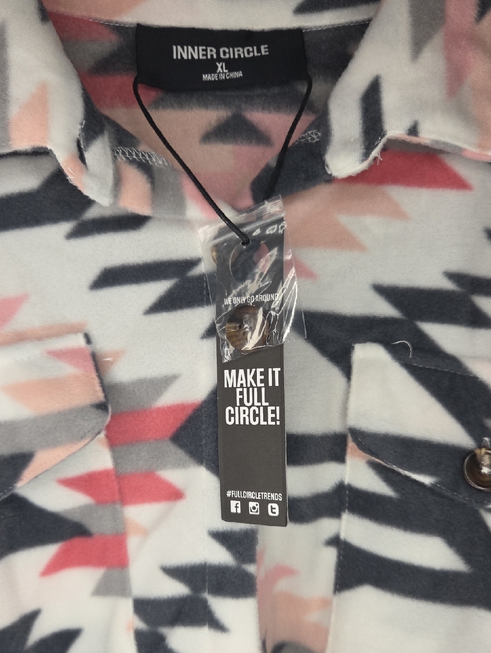 Inner Circle Button Up Sweater - Picture 4 of 4